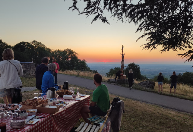 À l'Aube du Mont Brouilly