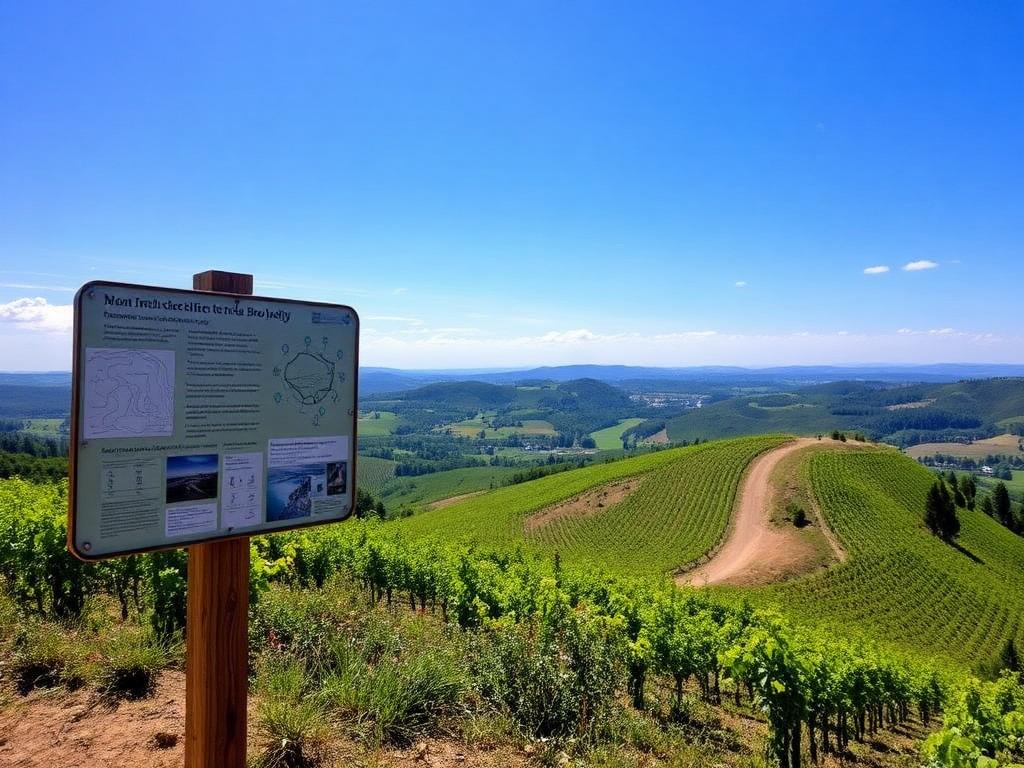 Lancement du nouveau sentier d'interprétation du Mont Brouilly