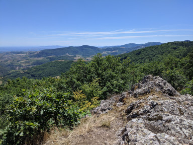 Le Tour du Beaujolais, entre crêts et forêts
